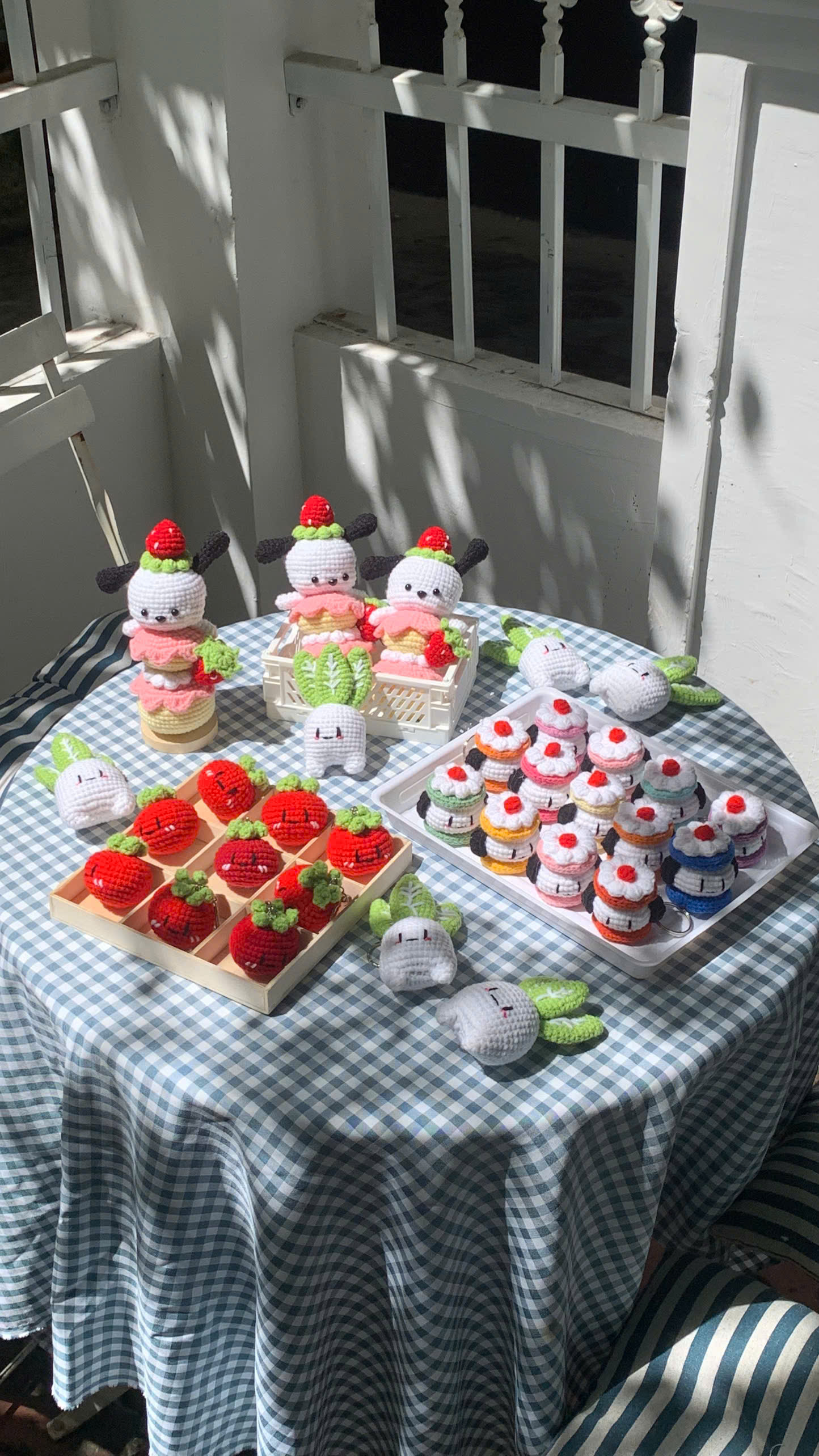 Bộ sưu tập Ghẹ Crochet